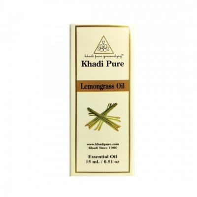 Khadi Pure Herbal Essential Oil - Lemongrass 15 ml - Essential Oils
