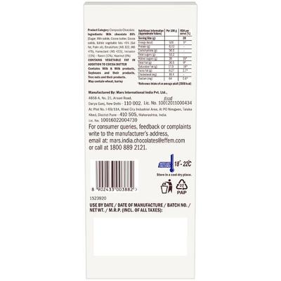 Galaxy Milk Chocolate Bar - Fruit & Nut 100 gm - Nutritional Bars