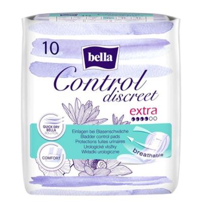 Bella Control Discreet Pads 10's - Extra - Sanitary Napkins