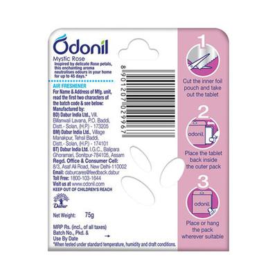 Odonil Air Freshner - Mystic Rose 50 gm - Air Fresheners