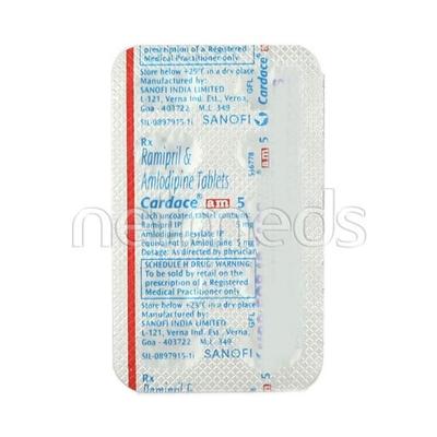 Cardace AM 5 Tablet 10'S - Hypertension-ACE