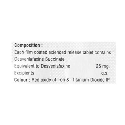D FAX 25 Tablet 15's - Depression-Ant