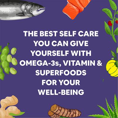 CF Omefish-Multi Salmon Fish Oil+ Softgel Capsule 60's - Omega Fish Oil Fatty Acids