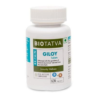 Biotatva Giloy Tablet 60's - Herbal Dietary Supplement
