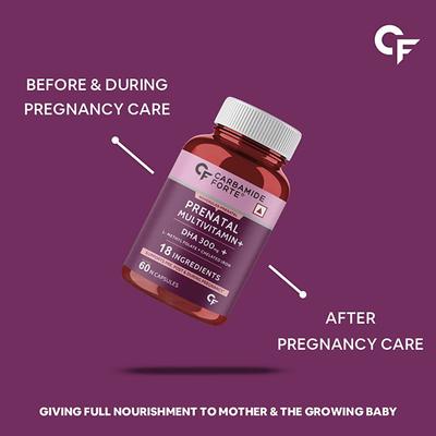 CF Prenatal+ DHA 300 mg+ Softgel Capsule 60's - Calcium And Minerals