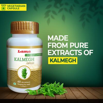 Lama Kalmegh Capsule 60's - Speciality Medicines