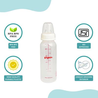 Pigeon Flexible 4+ Months PP Feeding Bottle 240 ml - Feeding & Nursing
