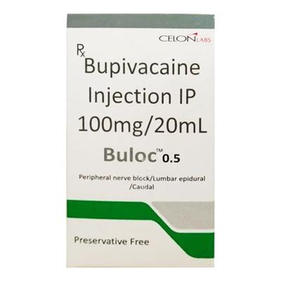 Buloc 0.5 Injection 20ml - Anaesthesia - Local-Ana