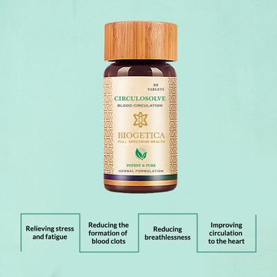 Biogetica Circulosolve Tablet 80's - General Health