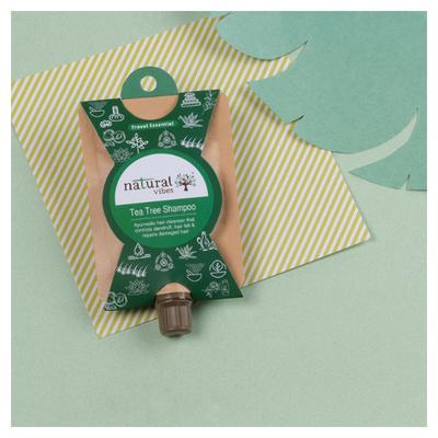 Natural Vibes Ayurvedic Tea Tree Shampoo 30 ml - Shampoos
