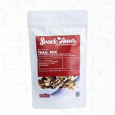Snack Amor Trail Mix (Pack of 2 x 100 gm) - Nutritional Bars