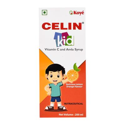 CELIN KID LEMON ORANGE FLAVOUR Syrup 200ml - Supplements-Vam
