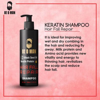 Beoman Anti Hair Fall Combo (Shampoo 1's + Oil 1's + Cream 1's) - Shampoos
