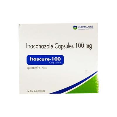 ITASCURE 100 Tablet 15's - Fungal Infections-Anf
