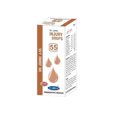 Dr.John's J 55 Injury Drops 30 ml - Homeopathic Drops