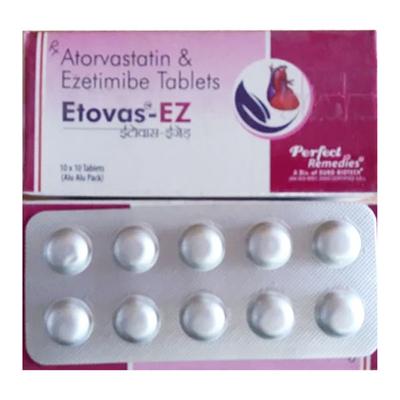 ETOVAS EZ Tablet 10's - High Cholesterol-Dys