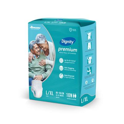 Dignity Premium Pull up Adult DIapers (L/XL) 10's - Adult Diapers & Pads