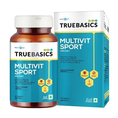 TrueBasics Multivit Sport Tablets 90's - Multi-Vitamins