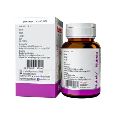 Patanjali Nutrela Bone Health Natural Capsule 30's - Speciality Medicines