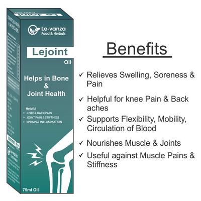 Le-Vanza Le Joint Pain Oil 75 ml - Pain Relief (Ayush)