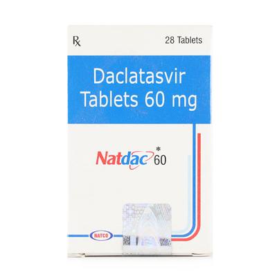 Natdac 60mg Tablet 28'S - Liver Disease