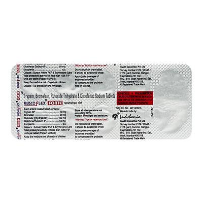 Muscoflex Forte Tablet 10'S - Pain relief-Ant