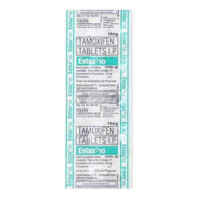 Entax 10mg Tablet 10'S - Cancer Oncology-Hor