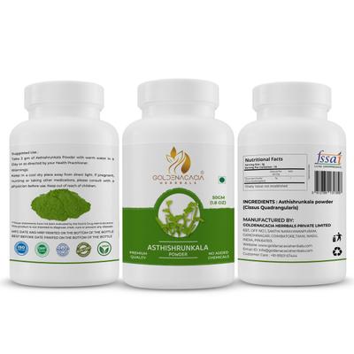 Goldenacacia Herrbals Asthishrunkala Powder 50 gm - Pure Herbs
