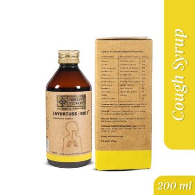 Forest Secrets Ayurtuss-Kid Cough Syrup 200 ml - Cough & Cold (Ayush)