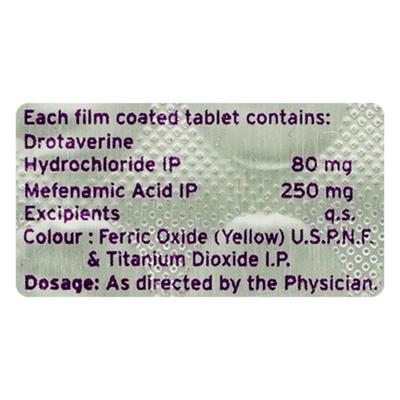 Ozospas M Tablet 10'S - Muscle Spasm-Mus