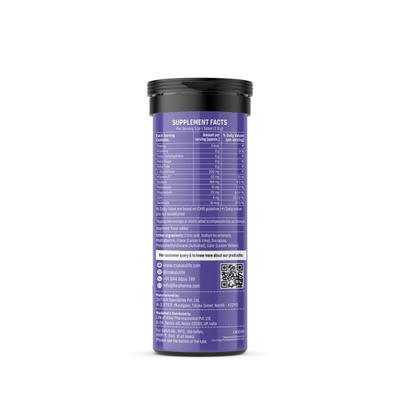 Makalu Alcotox Before & After Party Hangover Cure/Recovery Effervescent - Lime & Lemon Tablet 14's - General Health