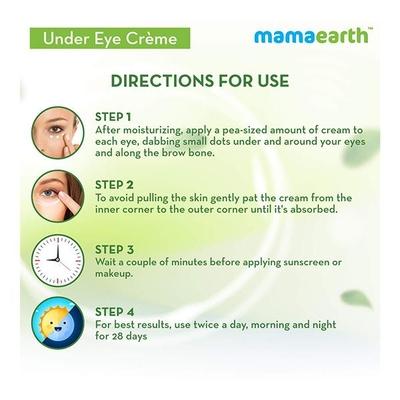 Mamaearth Under Eye Creme 50 ml - Kajal & Kohls