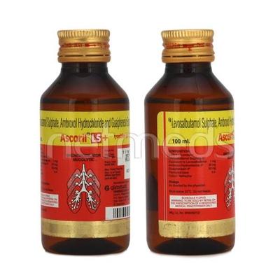 Ascoril Ls+ Expectorant 100ml - Cough And Cold-Cou