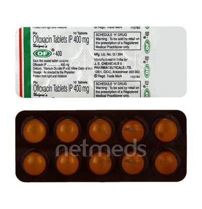 OF 400mg Tablet 10'S - Bacterial Infections-Qui
