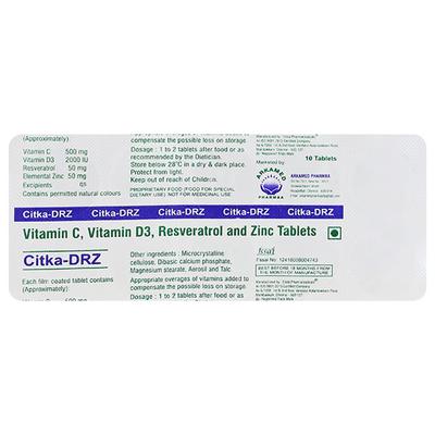 CITKA DRZ Tablet 10's - Supplements-Sup