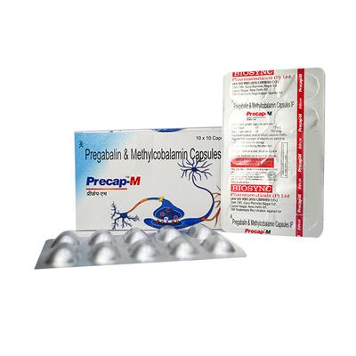 PRECAP M Capsule 10's - Neuropathic Pain-Dru