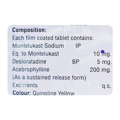 ABMAC Tablet 10's - Asthma/COPD-Ast