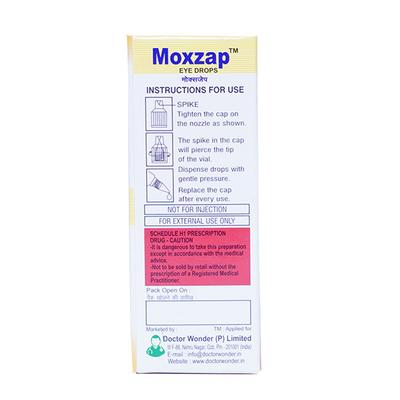 MOXZAP Eye Drops 5ml - Eye Infections-Eaa
