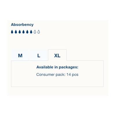 TENA Lady Pull Ups-Pant Style Underwear ( Extra Large) 14's - Adult Diapers & Pads