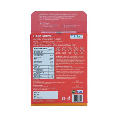 Slip Slips Hair Grow+ Slips - Natural Strawberry Flavour 10's - General Health