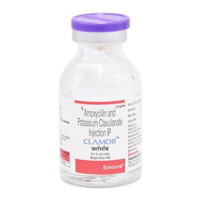 CLAMOB Injection 1.2gm - Bacterial Infections-Pen