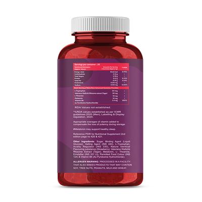 CF Melatonin + Tagara Veg Gummies 60's - Mental Health