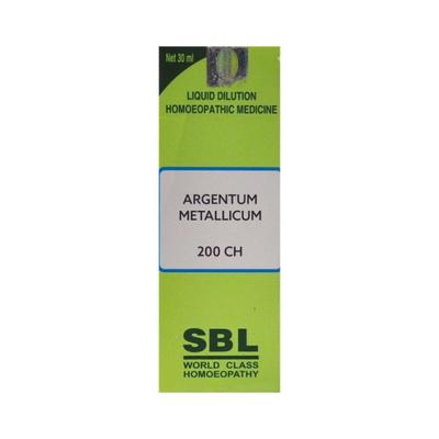 SBL Argentum Metallicum 200 Liquid 30 ml - Dilutions