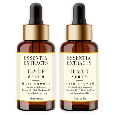 Essentia Extracts Hair Growth Serum - Rosemary Oil (Pack of 2 x 15 ml) 1's - Hair Serums