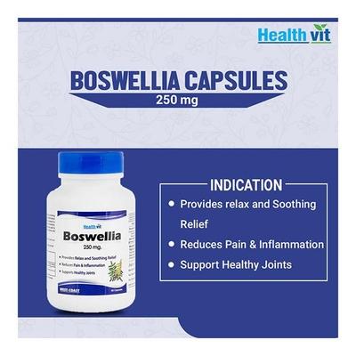 HealthVit Boswellia 250 mg Capsule 60's - Herbal Dietary Supplement