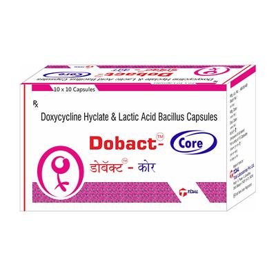 DOBACT CORE Capsule 10's - Bacterial Infections-Tet