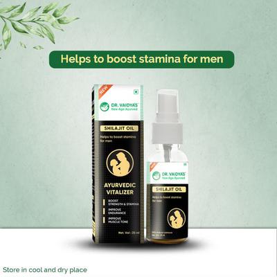 Dr. Vaidya's Shilajit Oil (Pack of 3 x 25 ml) - Sexual Healthcare