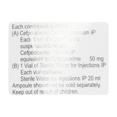 FOLOUP DS 50 Oral Suspension 30ml - Bacterial Infections-Cep