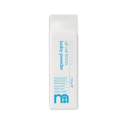 Mothercare All We Know Baby Powder 150 gm - Baby Powder