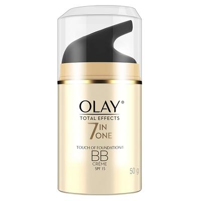 Olay Total Effects 7-In-1 Anti-Ageing BB Day Cream with Touch of Foundation SPF15 - 50 gm - Face Creams